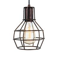 Firstlight 5913 Clipper Pendant Ceiling Light In Rustic Brown