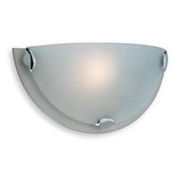 firstlight champagne w200 satin steel wall light