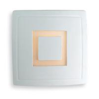 Firstlight Ceramic C330 Unglazed Wall Light with Glass