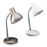 Firstlight Harvard 2163 Brushed Steel Table Lamp