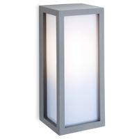 Firstlight 2331 Warwick Silver Outdoor Wall Light with Opal Diffuser