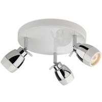 Firstlight 8203 Marine White 3 Light Bathroom Ceiling Spotlight, IP44