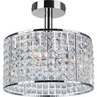 firstlight 6152 pearl 4 light chrome and crystal bathroom ceiling ligh ...