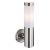 firstlight 6405 plaza modern stainless steel exterior wall light