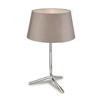 Firstlight 8330 Tripod 1 Light Polished Stainless Steel Table Lamp