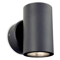 Firstlight 2334 Alaska LED Double Outdoor Wall Light in Graphite