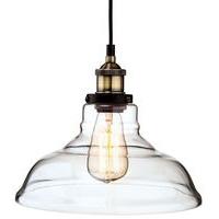 firstlight modern vintage style glass ceiling pendant light shade 3472 ...
