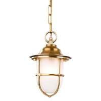 Firstlight 5923PB Nautic 1 Light Ceiling Pendant In Brass