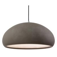 Firstlight 2308 Costa Domed Rough Sand Concrete Ceiling Pendant