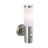 Firstlight 3431 Plaza Wall Light With PIR In Stainless Steel