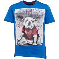 Firetrap Junior Boys Bulldog Footy Hero T-Shirt Deep Sky Blue