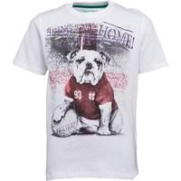 Firetrap Boys Bulldog Footy Hero T-Shirt Bright White