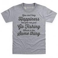 Fishing Happiness Kid\'s T Shirt