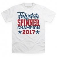 Fidget Spinner Champion 2017 T Shirt