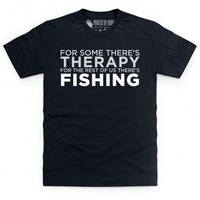 fishing therapy t shirt