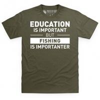 Fishing Is Important T Shirt