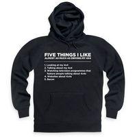 Five Things I Like - 4x4 Hoodie