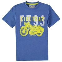 firetrap short sleeve tee junior boys