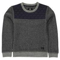 firetrap church crew sweater junior boys