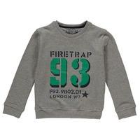 Firetrap Crew Sweater Junior Boys