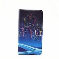 Fireworks Lightning Pattern Painted PU Phone Case for Galaxy A3(2016)/A5(2016)/A7(2016)/A9