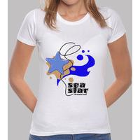 fishing shirt fdp sea star girl