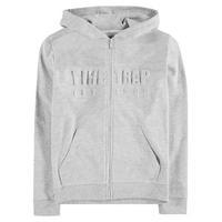 Firetrap Zipped Embossed Hoody Junior Boys