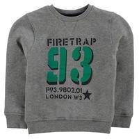 Firetrap Crew Sweater Junior Boys