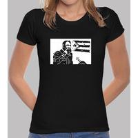Fidel Castro Petscii Shirt - Women