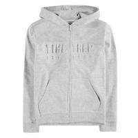 Firetrap Zipped Embossed Hoody Junior Boys