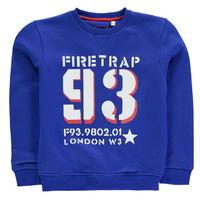 Firetrap Crew Sweater Junior Boys