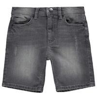 Firetrap Stretch Denim Shorts Junior Boys