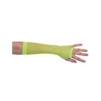 Fishnet Gloves Neon Green