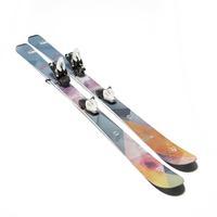 fischer sports koa 84 skis with x11 bindings greenorangeyellow