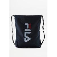 FILA Black Drawstring Backpack, NAVY