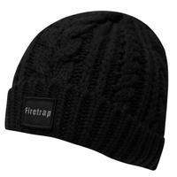 Firetrap Cable Beanie Mens