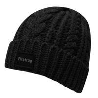 Firetrap Cable Beanie Mens