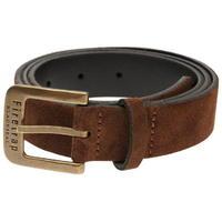 Firetrap Blackseal Suede Belt Mens