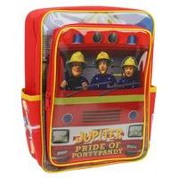 Fireman Sam Red Square Backpack