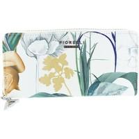 fiorelli city large zip aroun womens purse wallet in white