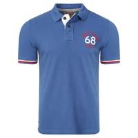 Fillmore Polo Shirt in Federal Blue  Tokyo Laundry