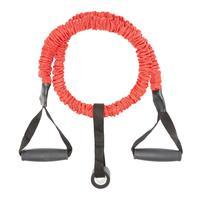 fitness mad safety resistance tube for weighted bar pair red red