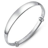 fine 925 silver cuff bracelet bangles jewelry