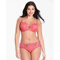 Figleaves Curve Rose Lace Balcony Bra