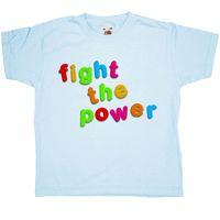 Fight The Power Kids T Shirt