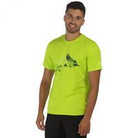 fingal ii t shirt lime green