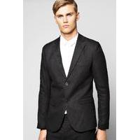 Fit Suit Jacket - black