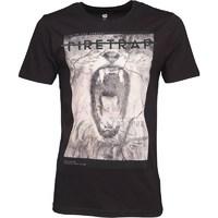 firetrap mens viktor t shirt jet black