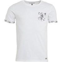 firetrap mens jackson t shirt optic white