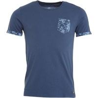 firetrap mens jackson t shirt dark denim